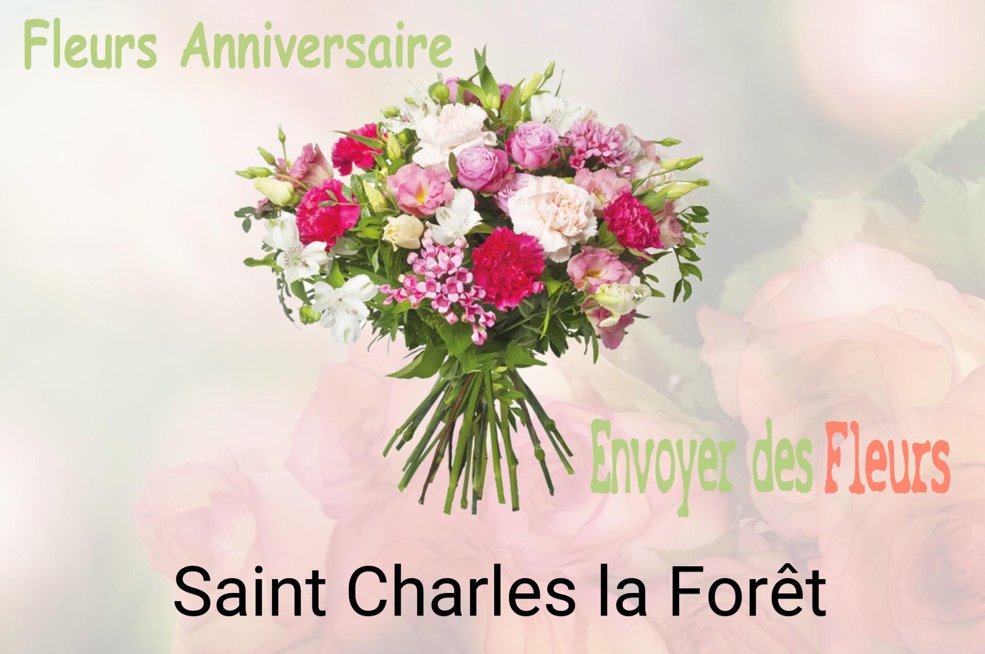 Bouquet de fleurs d’anniversaire livré à Saint-Charles-la-Forêt
